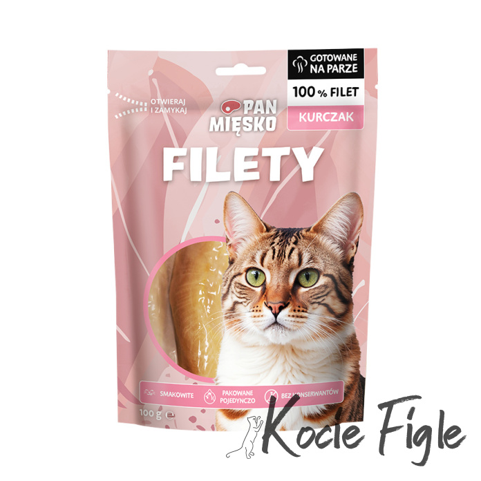 WOW Cat Kawałki wołowiny w sosie 85g